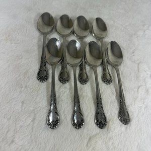 Vintage Stanley Roberts, MCM Flatware Set Designer Silverware Spoons Stainless